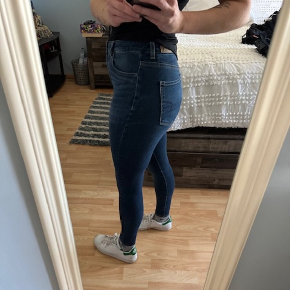 American Eagle Highest Rise Jegging Jeans Size 6 - Picture 2 of 3